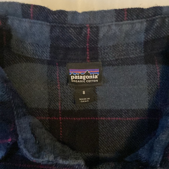Women’s Patagonia flannel, FUC, size 8 - Picture 2 of 4